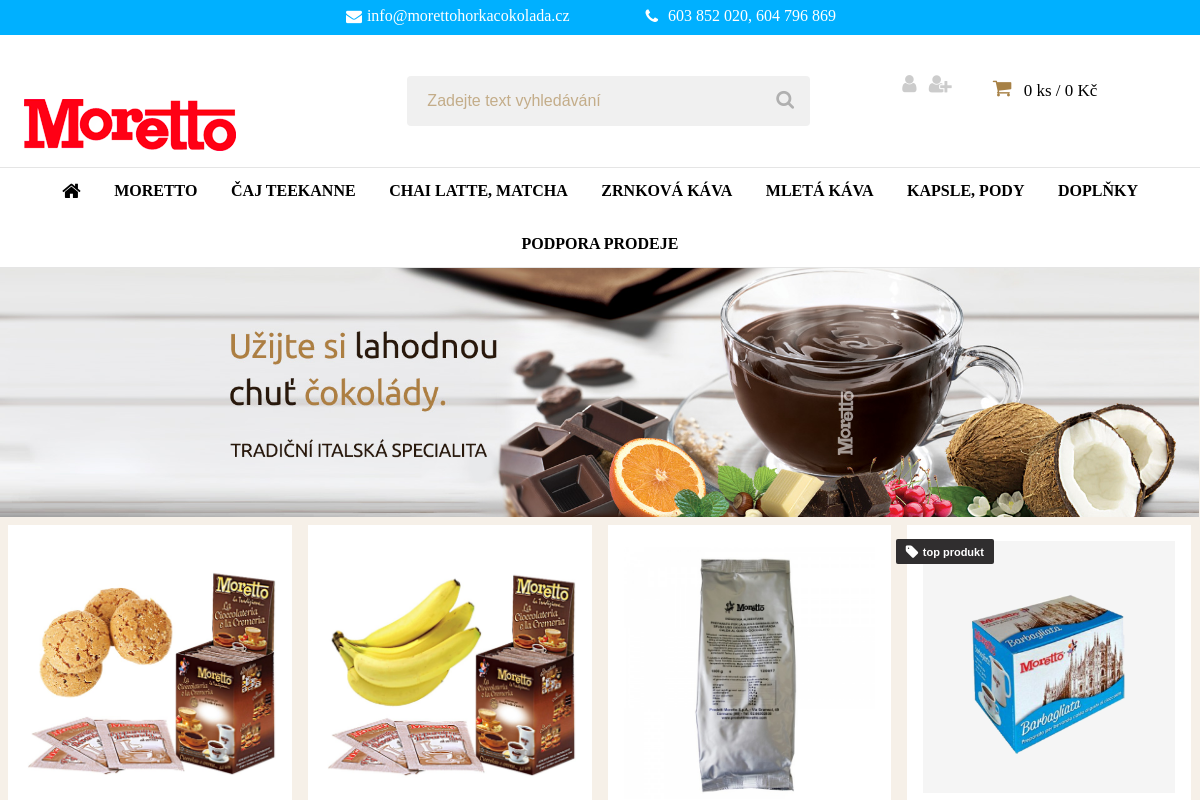 Morettohorkacokolada.cz