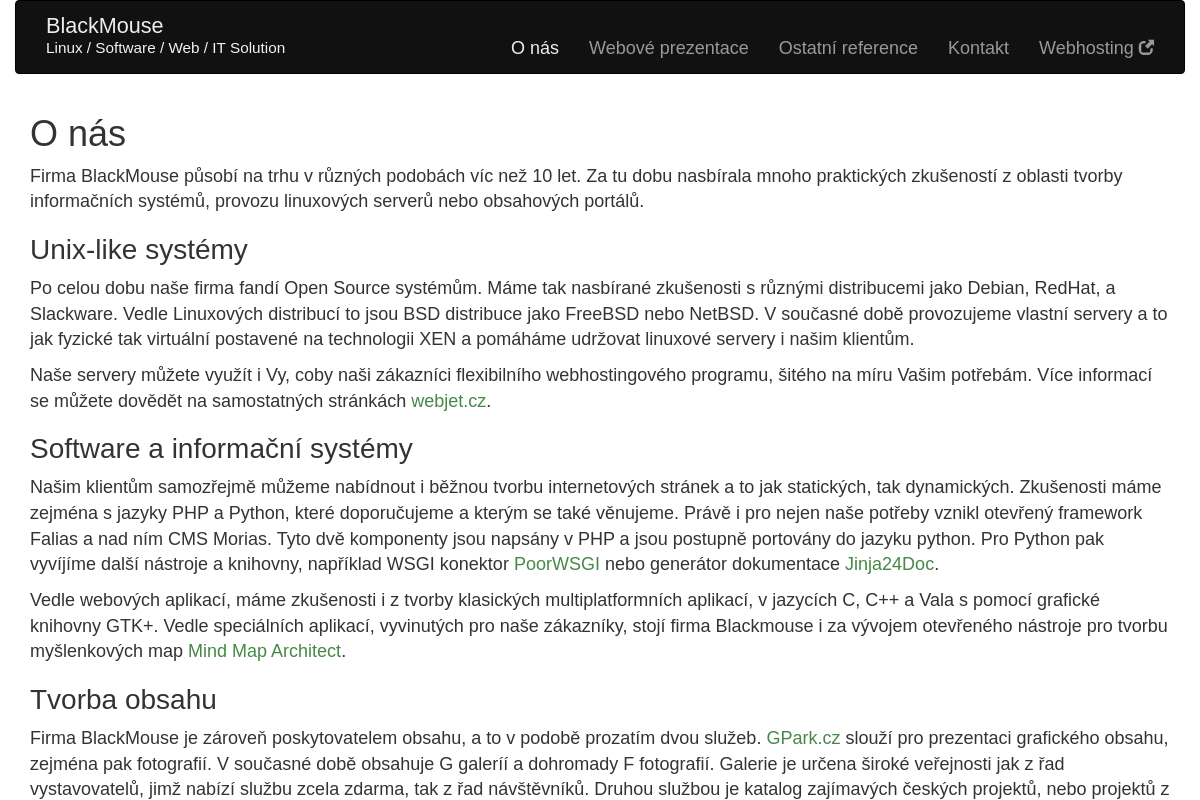 Ondřej Tůma Blackmouse