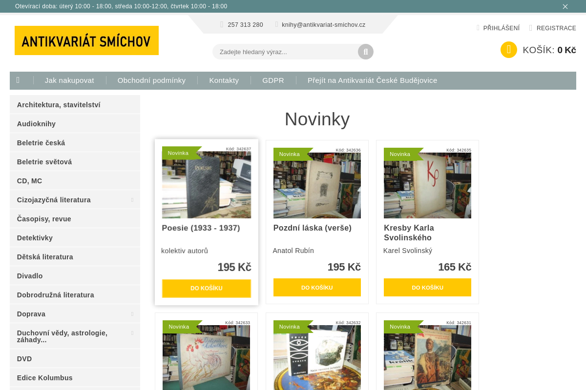 Antikvariát Smíchov