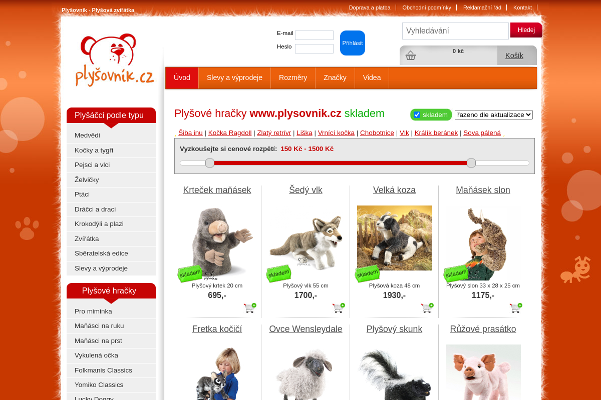 Plysovanek.cz