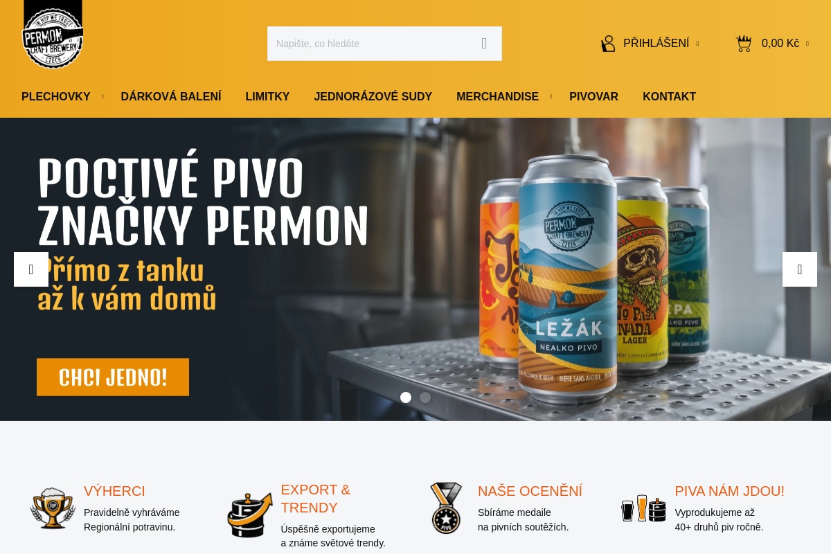 Pivovar Permon - Pivotéka