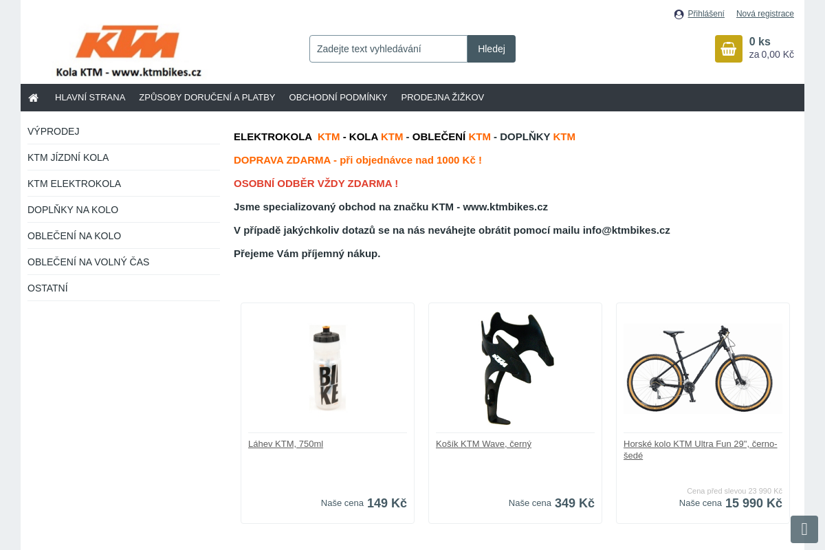 Kola KTM - ktmbikes.cz