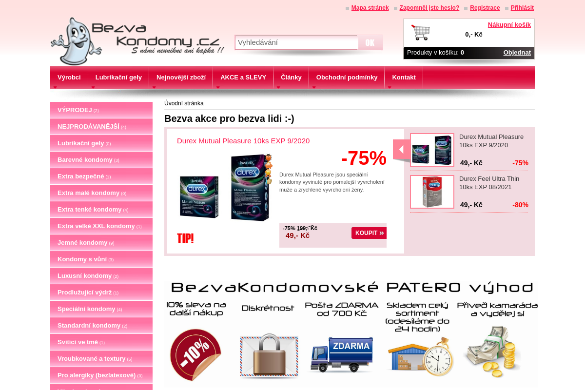 Bezvakondomy.cz