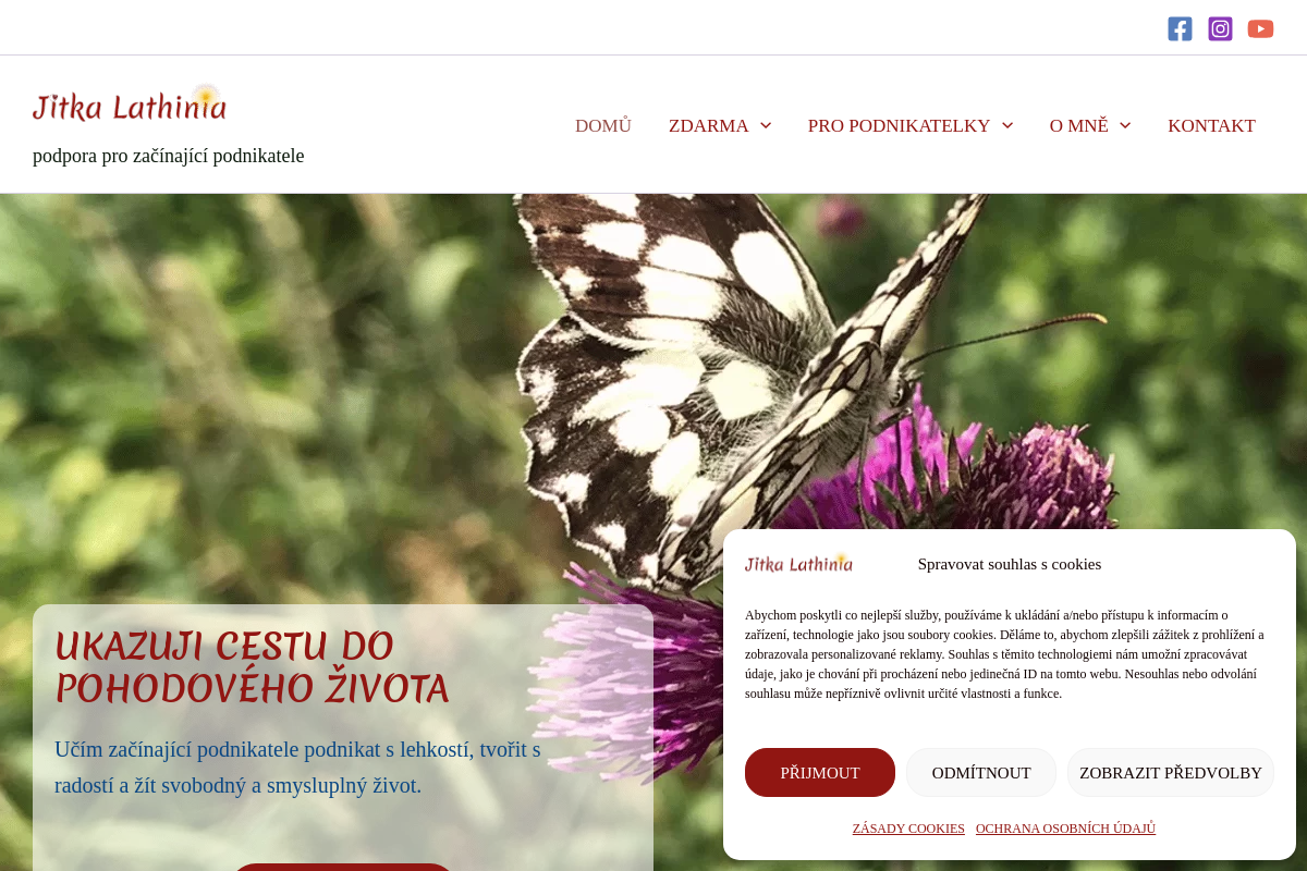 Bc. Jitka Flegelová - online kurzy a webináře pro začínající podnikatelky