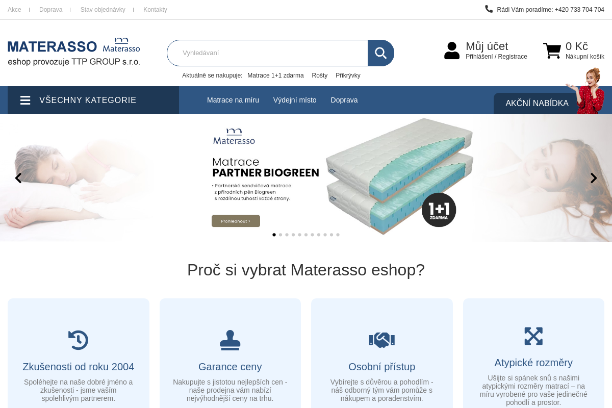Materasso-eshop.cz
