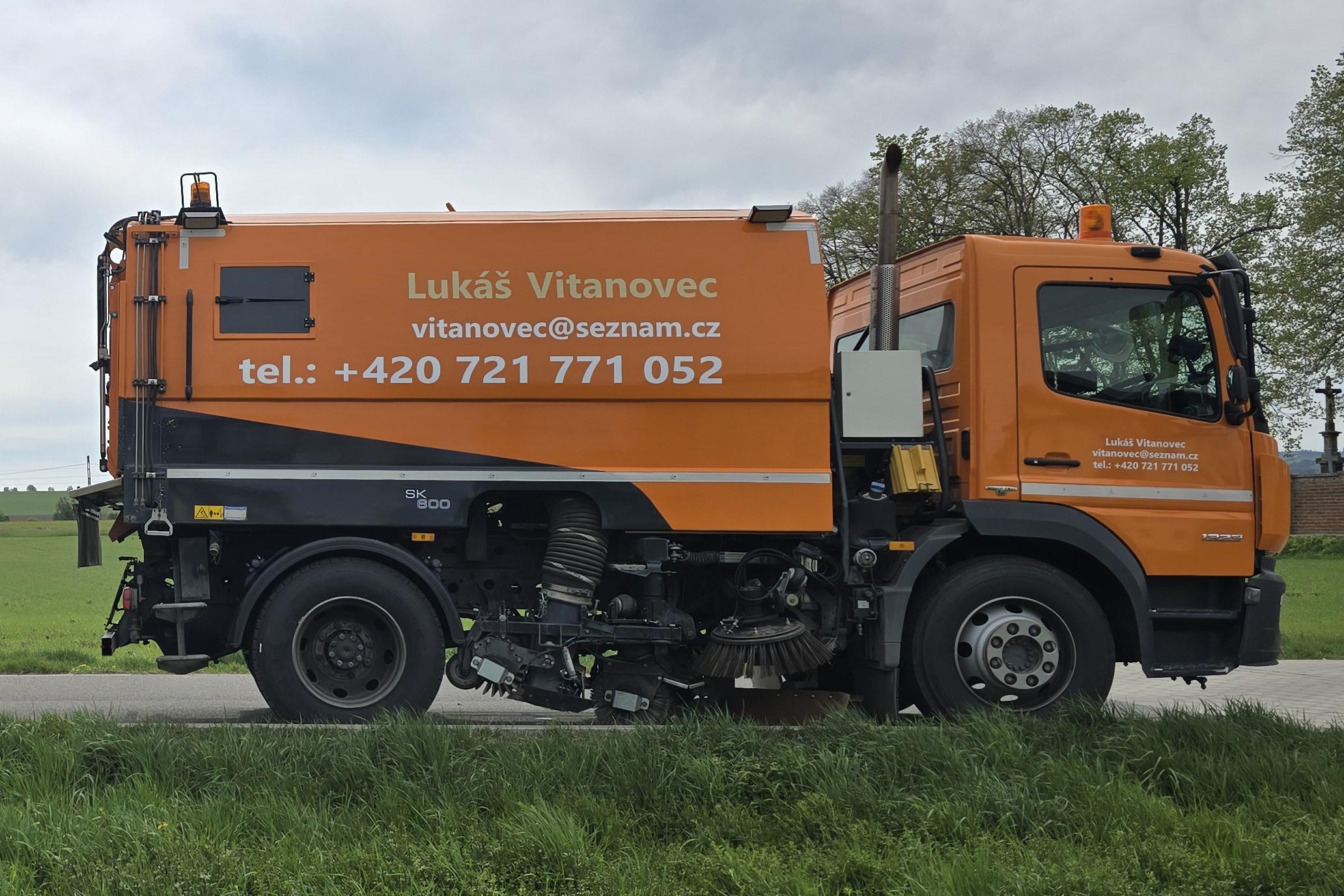 Čištění komunikací Lukáš Vitanovec