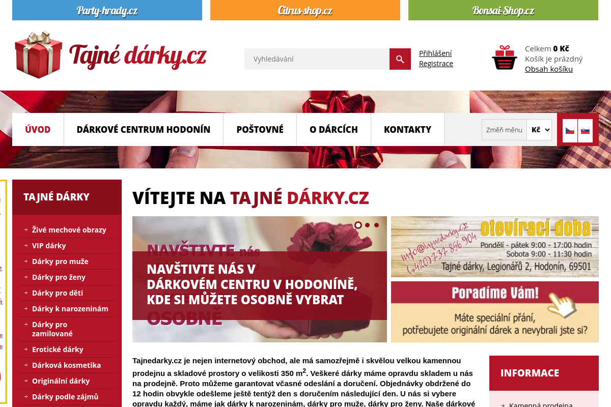 Tajnedarky.cz