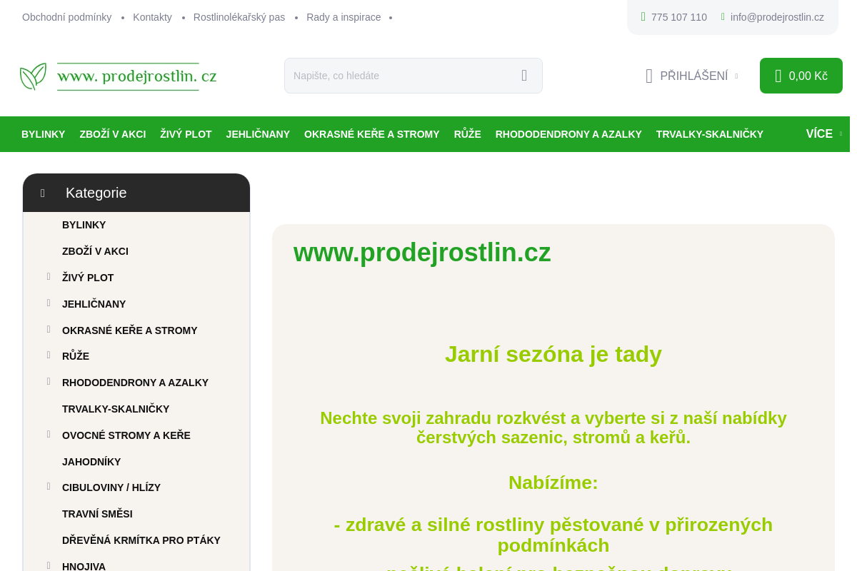 Prodejrostlin.cz