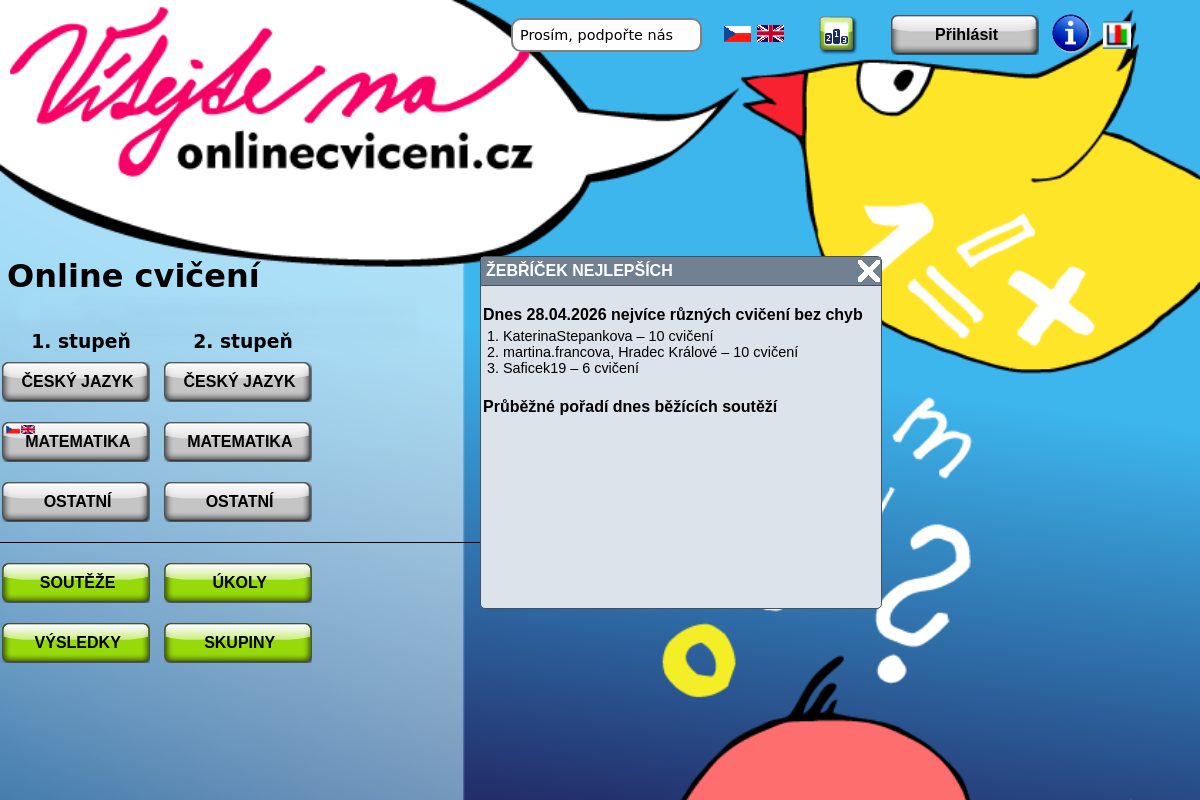 Onlinecviceni.cz