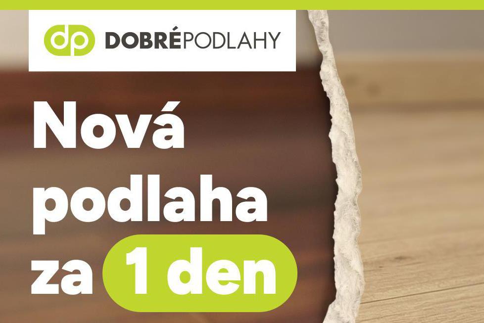 Nová tichá podlaha za 1 den