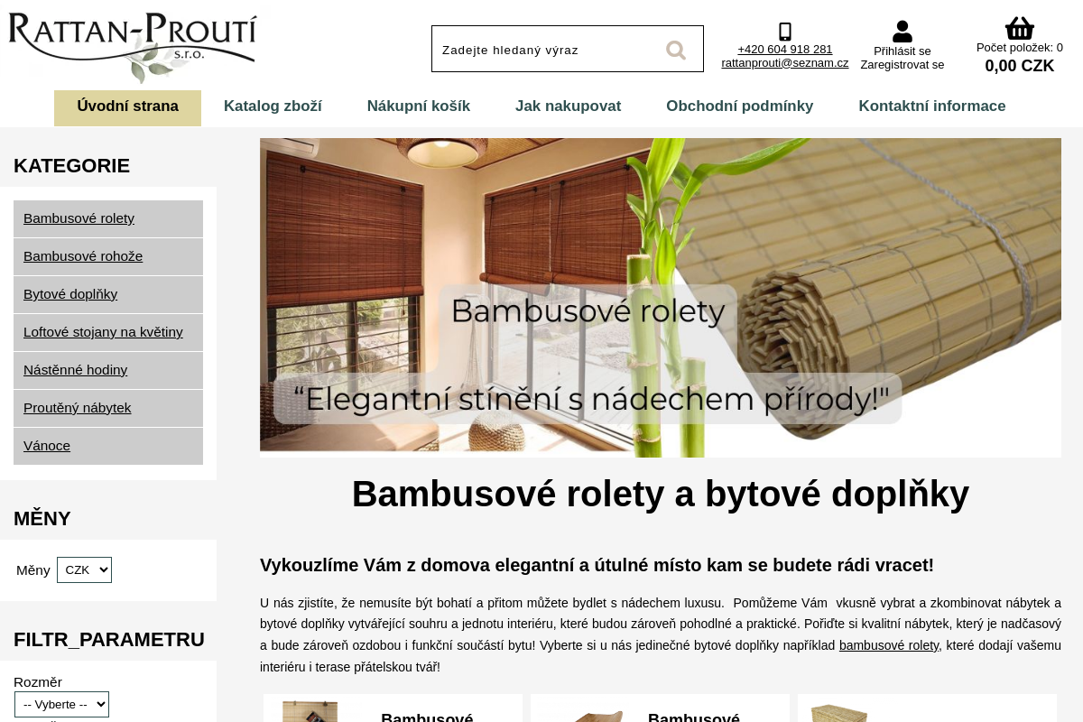 RATTAN-PROUTÍ, s.r.o.