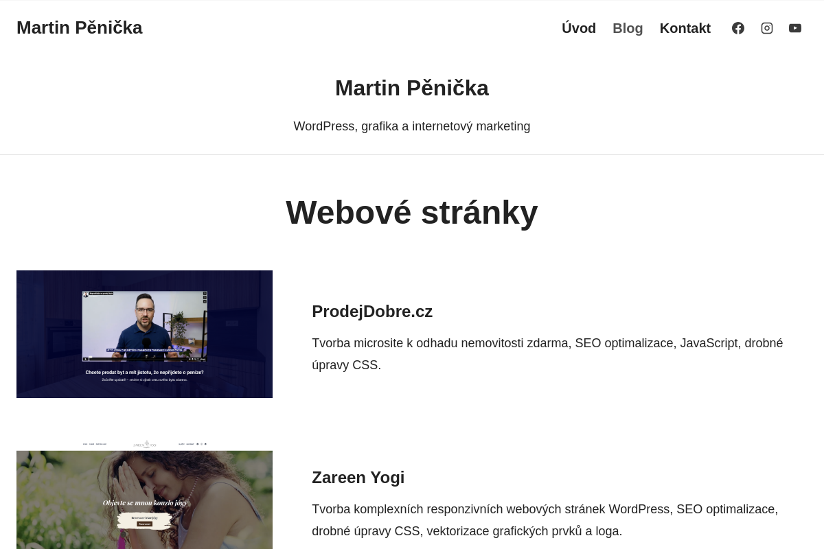 Martin Pěnička - grafické studio