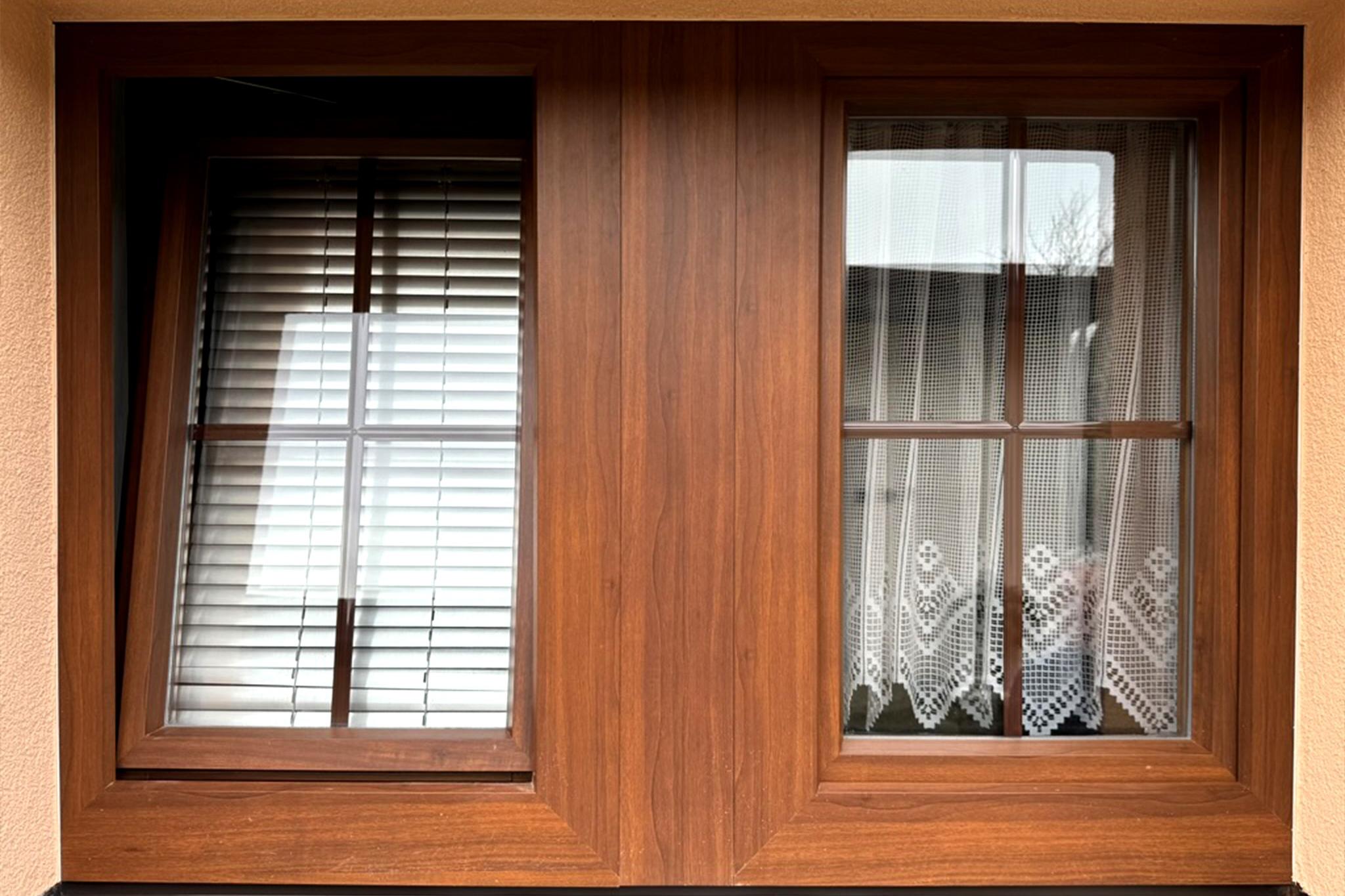 Oprava oken instalací hliníkového opláštění