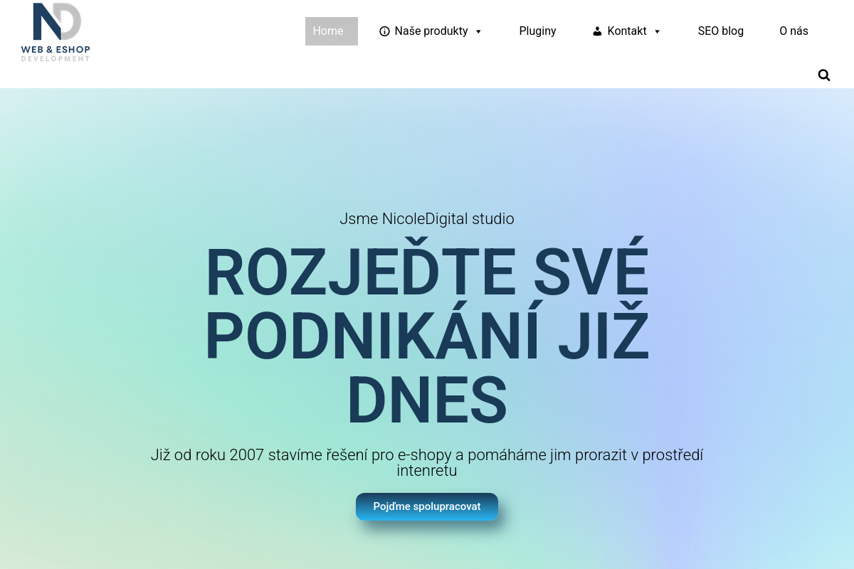 NicoleDigital - tvorba webových stránek