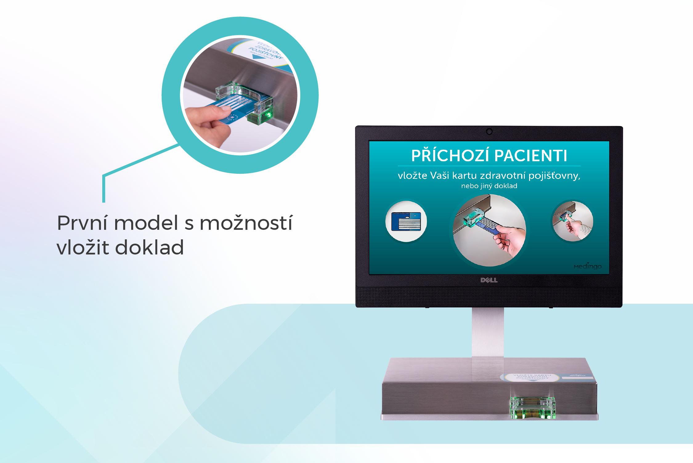 Evipa ONE - systém do čekárny