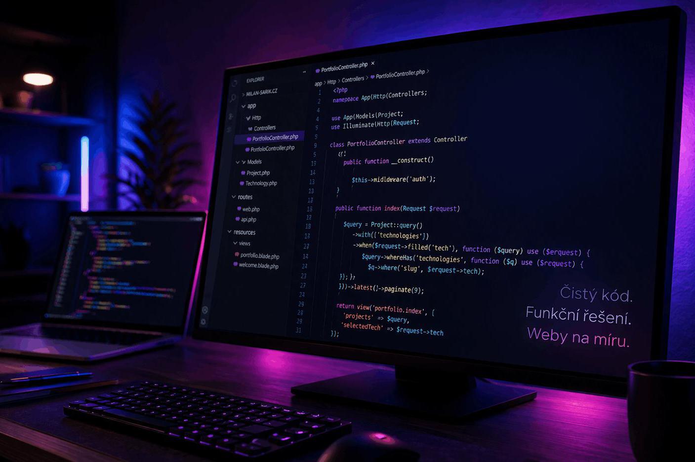 Milan Šarík – tvorba webů, WordPress, Shoptet a integrace