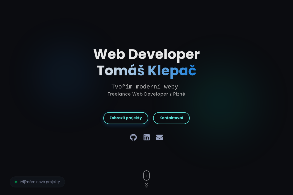 Tvorba webu - Tomáš Klepač