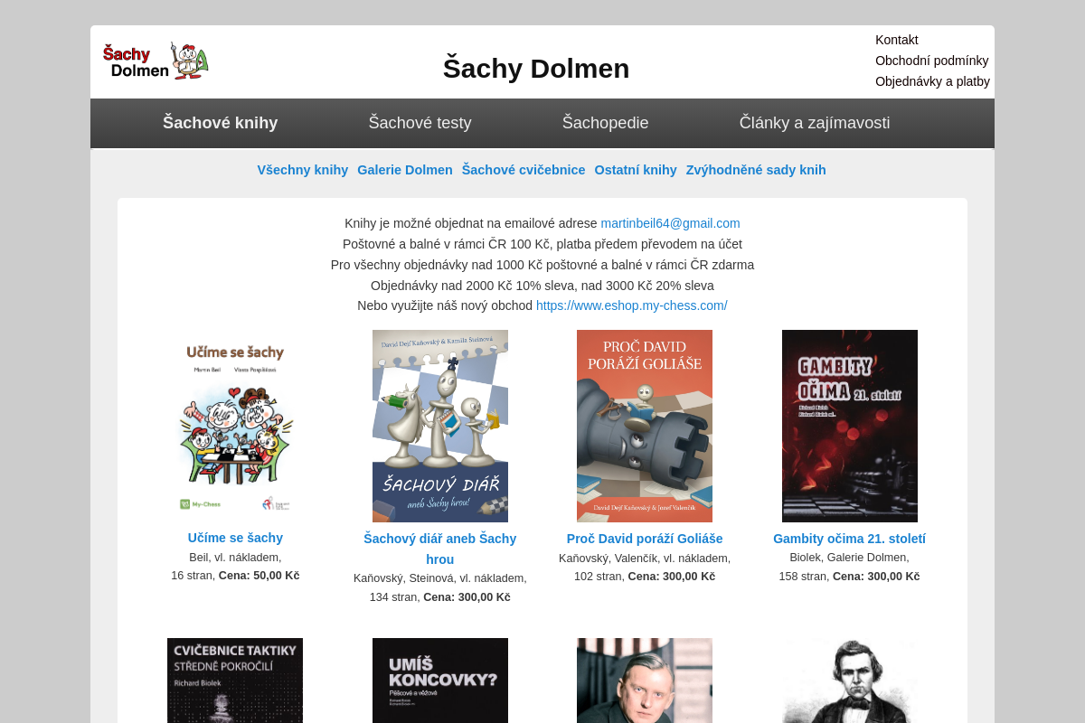 Šachy-Dolmen.cz