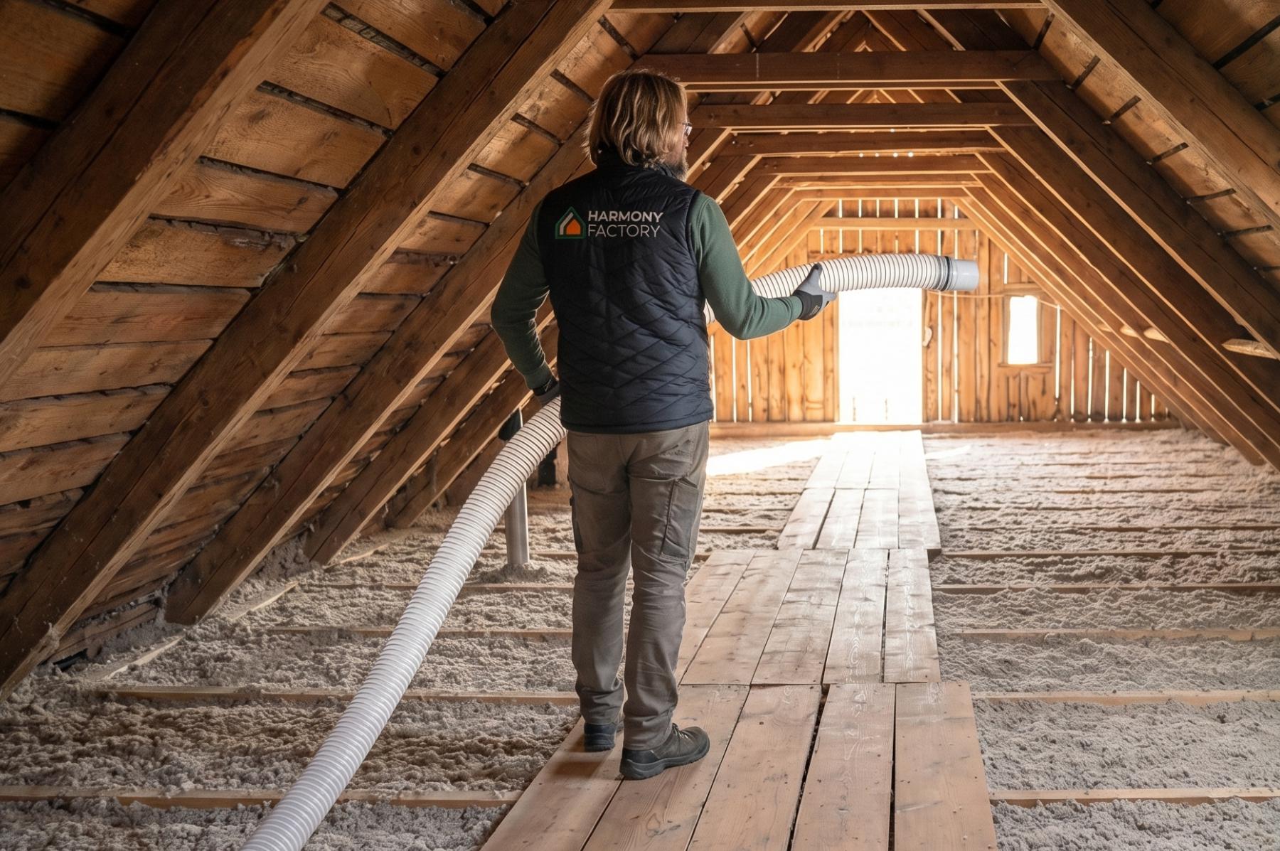 Harmony Factory s.r.o. | Foukaná přírodní izolace foto 1