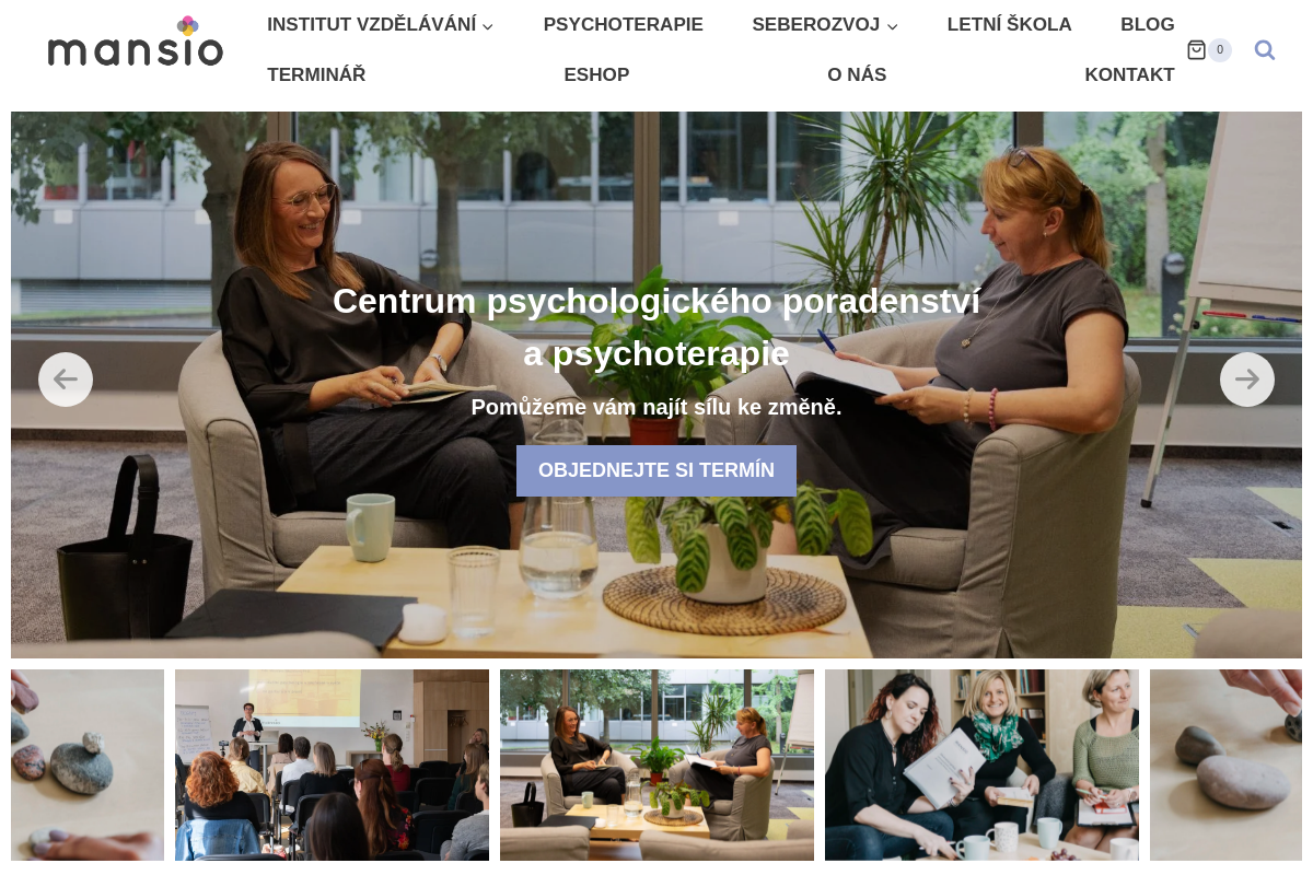 MANSIO - PORADENSTVÍ, VZDĚLÁVÁNÍ, ROZVOJ