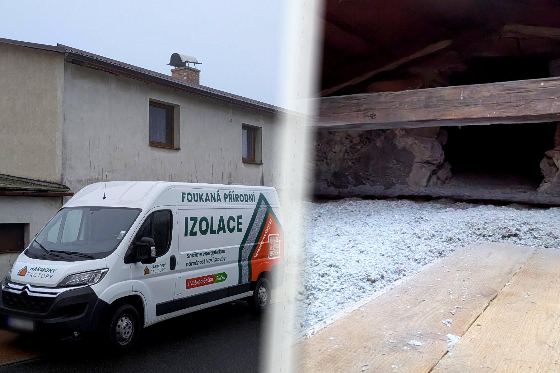 Foukaná přírodní izolace | Harmony Factory s.r.o. foto 6