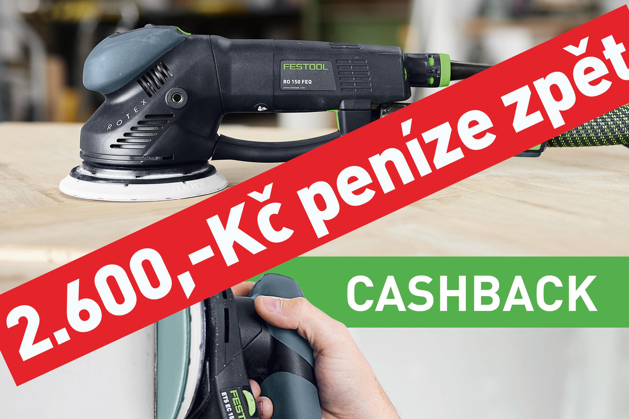 Festool peníze zpět