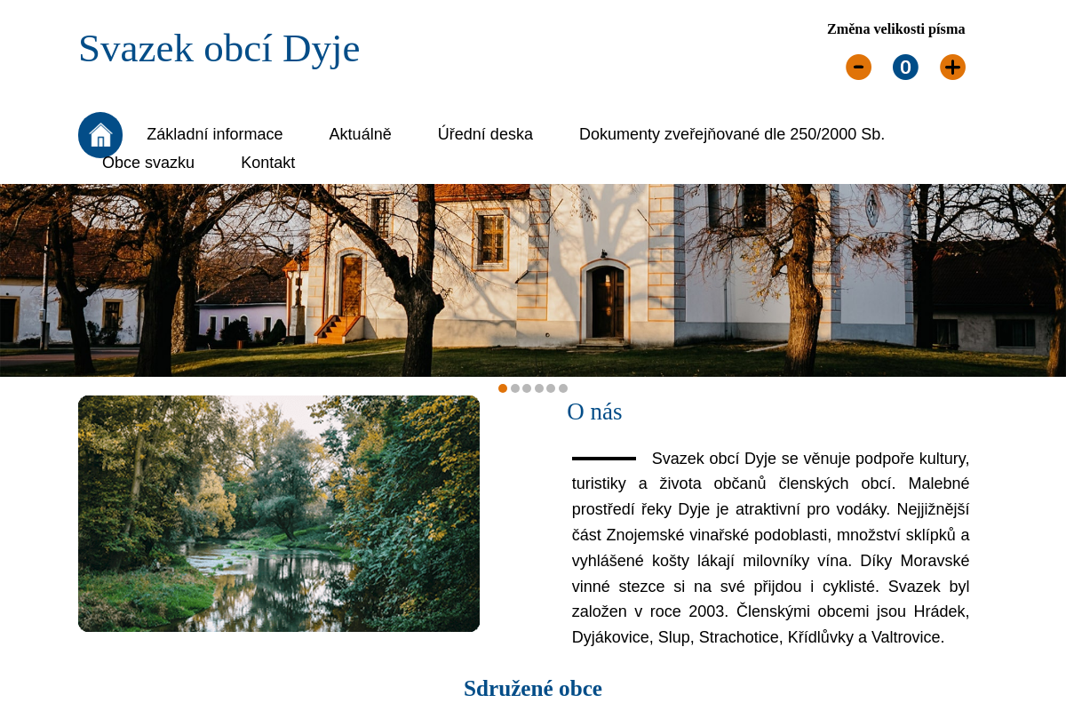 Svazek obcí Dyje foto 1