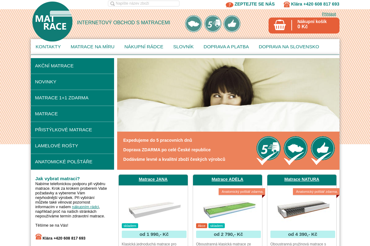 Matrace-obchod.cz