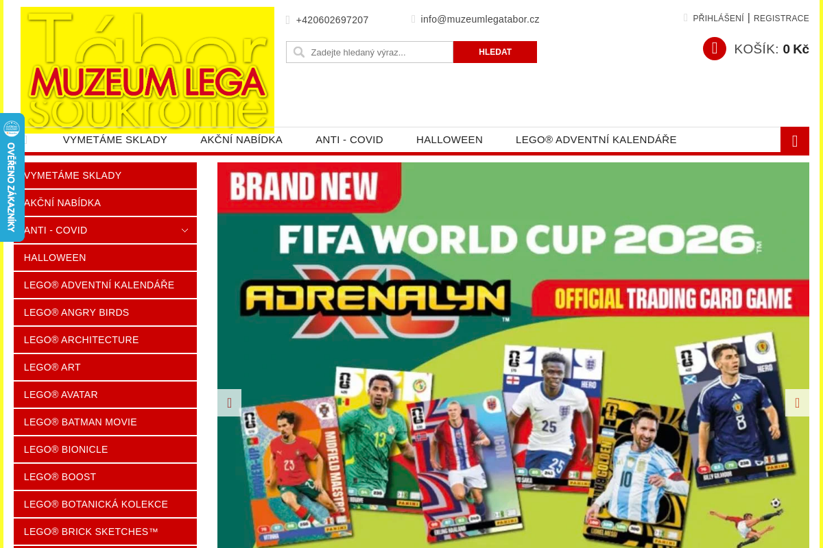 E-shop.muzeumlegatabor.cz