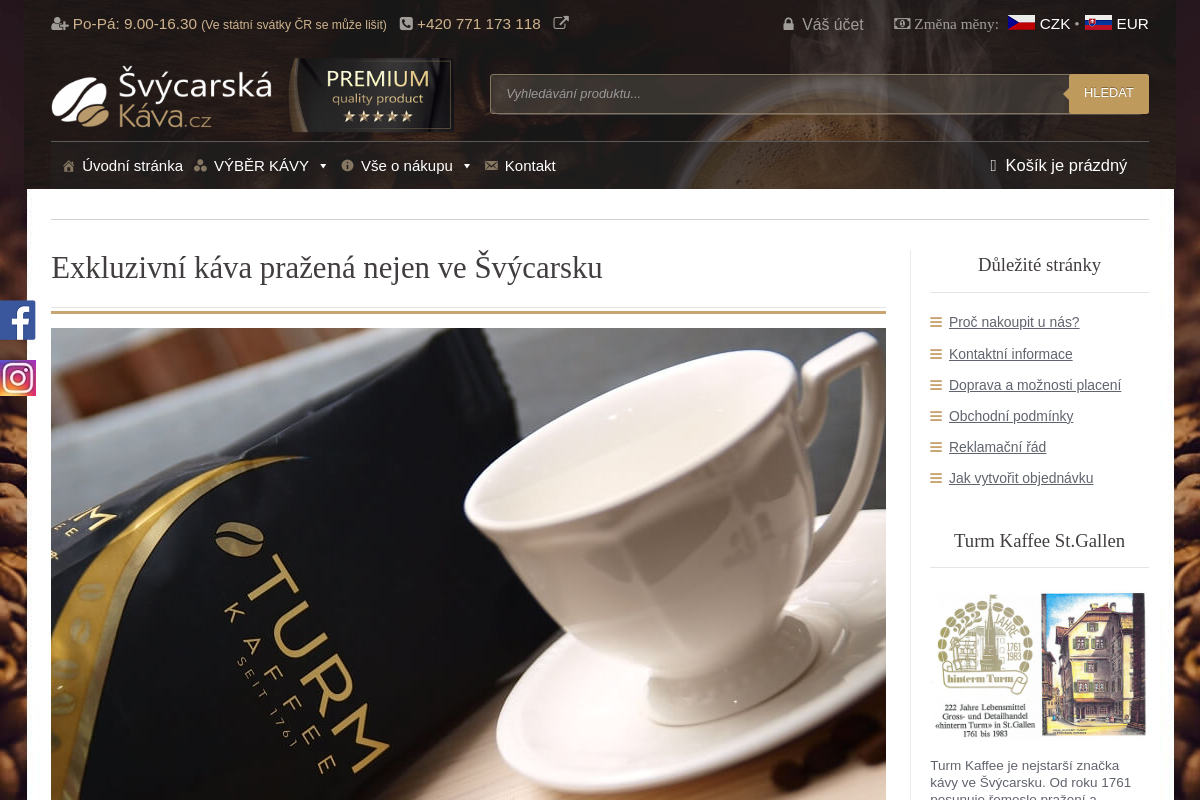Švýcarská Káva.cz