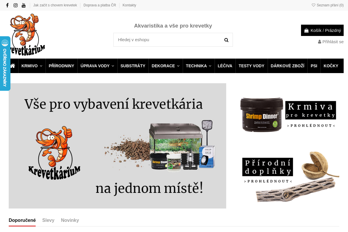 Krevetkárium.cz