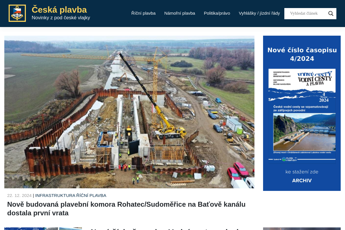 Česká plavba
