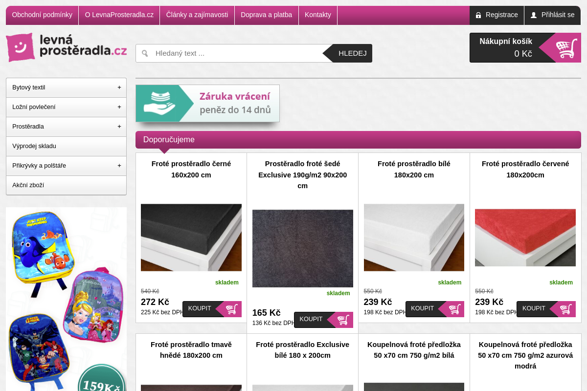 Levnaprosteradla.cz foto 1