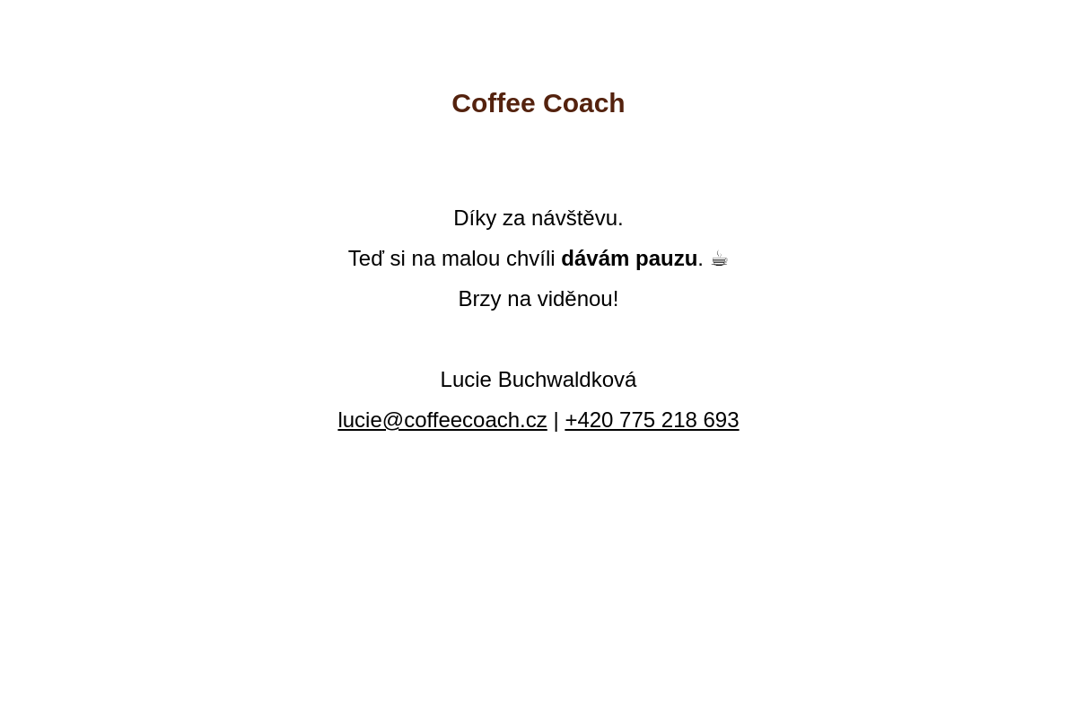 Coffeecoach.cz