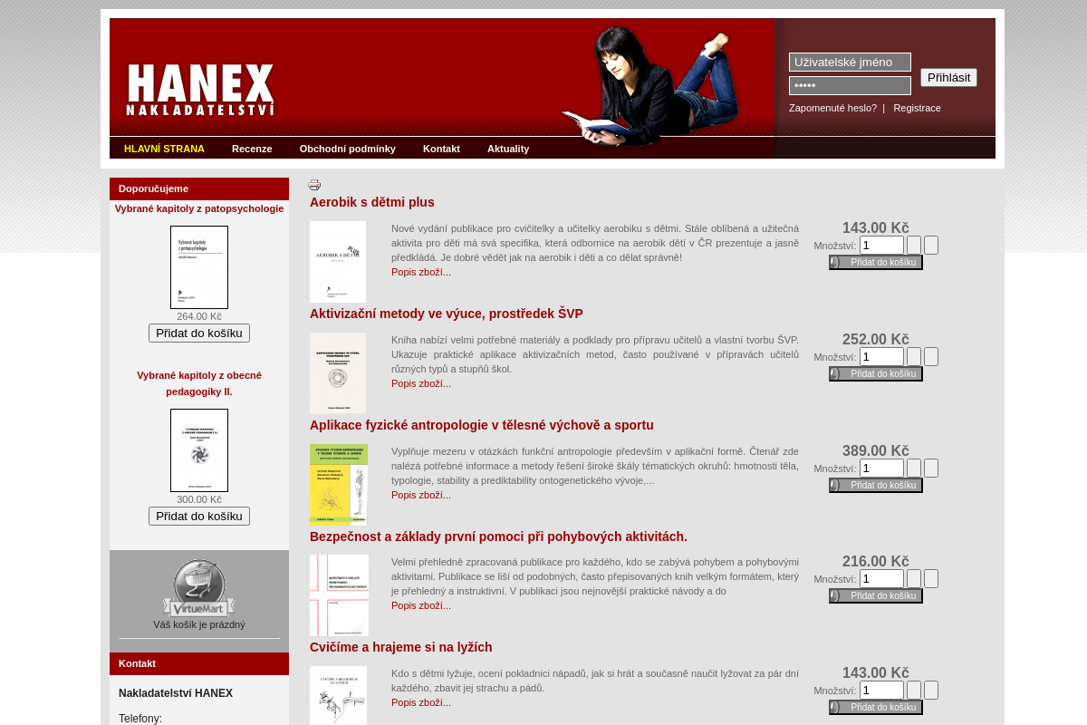 Shop.nakladatelstvi-hanex.com