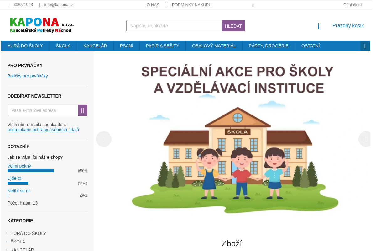 Papírnictví Kapona a Tuček