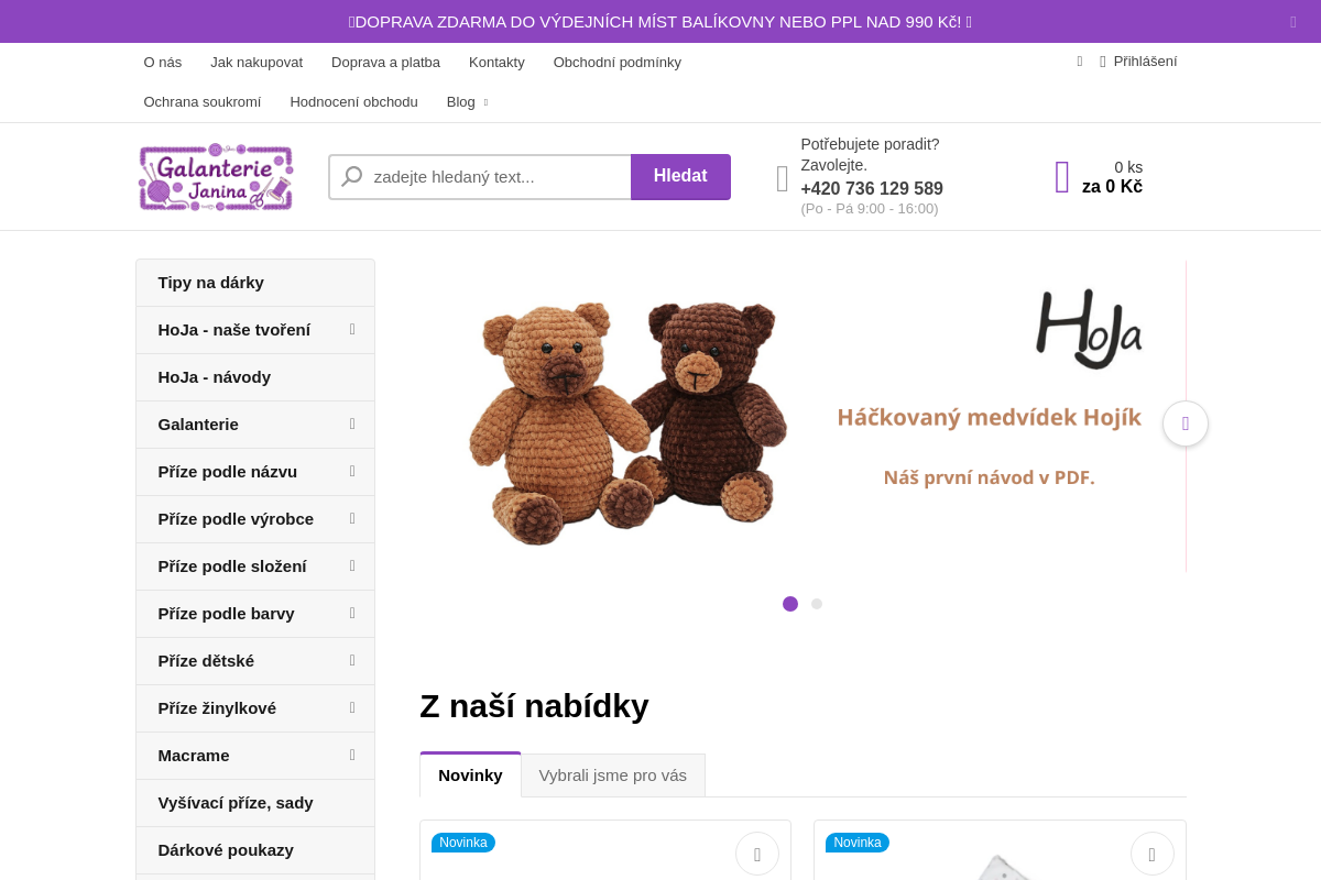 Galanteriejanina.cz