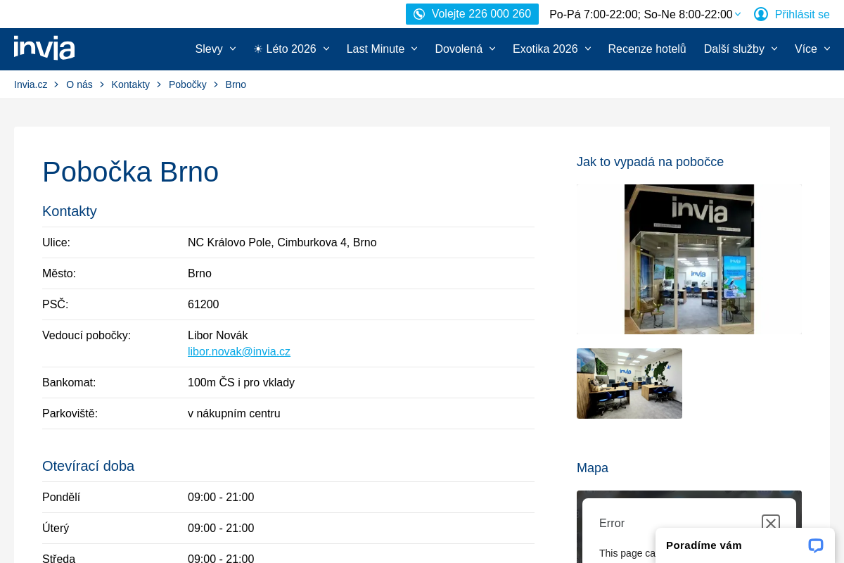 Invia - cestovní agentura