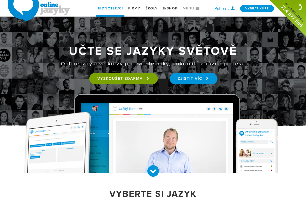 ONLINE jazyky