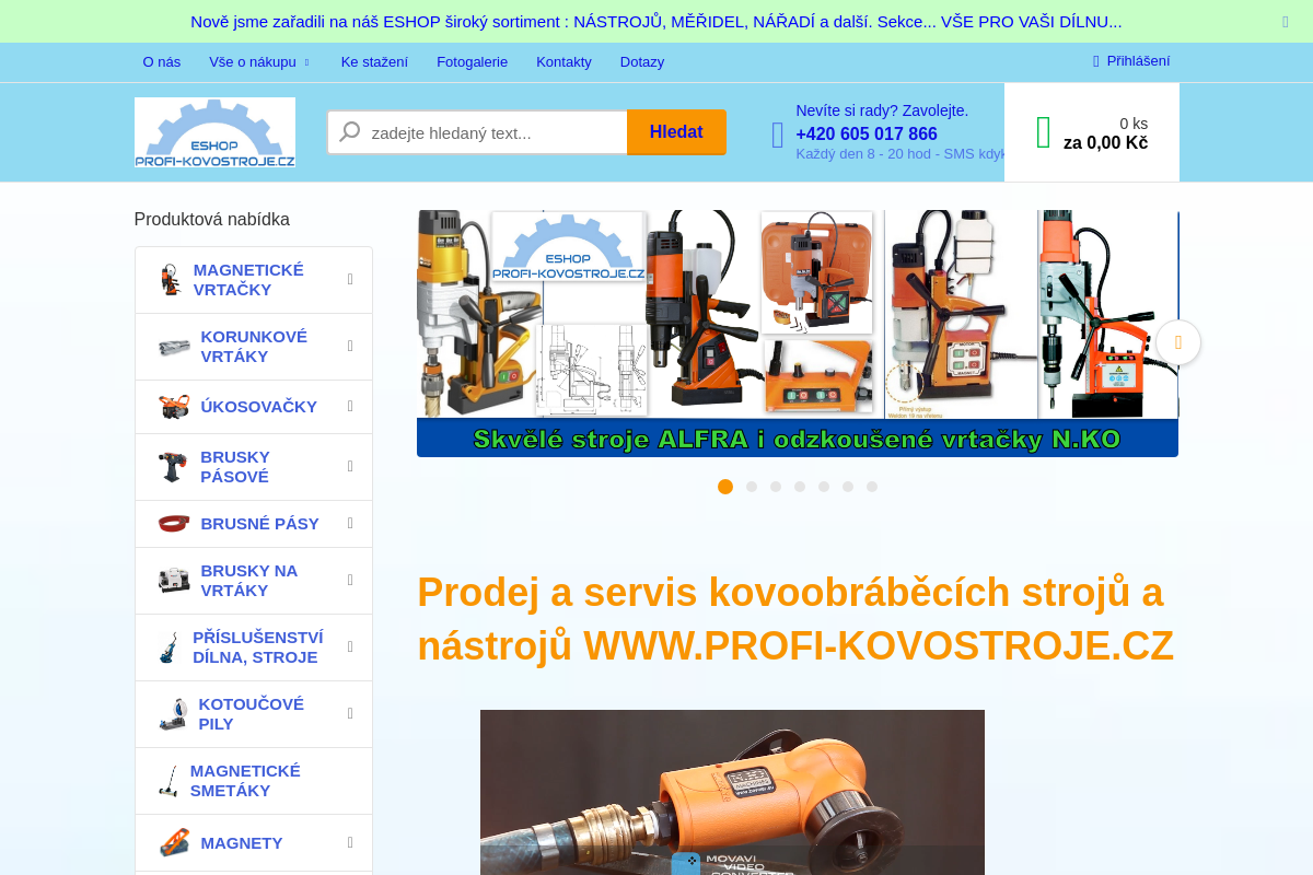 PROFI-KOVOSTROJE.CZ