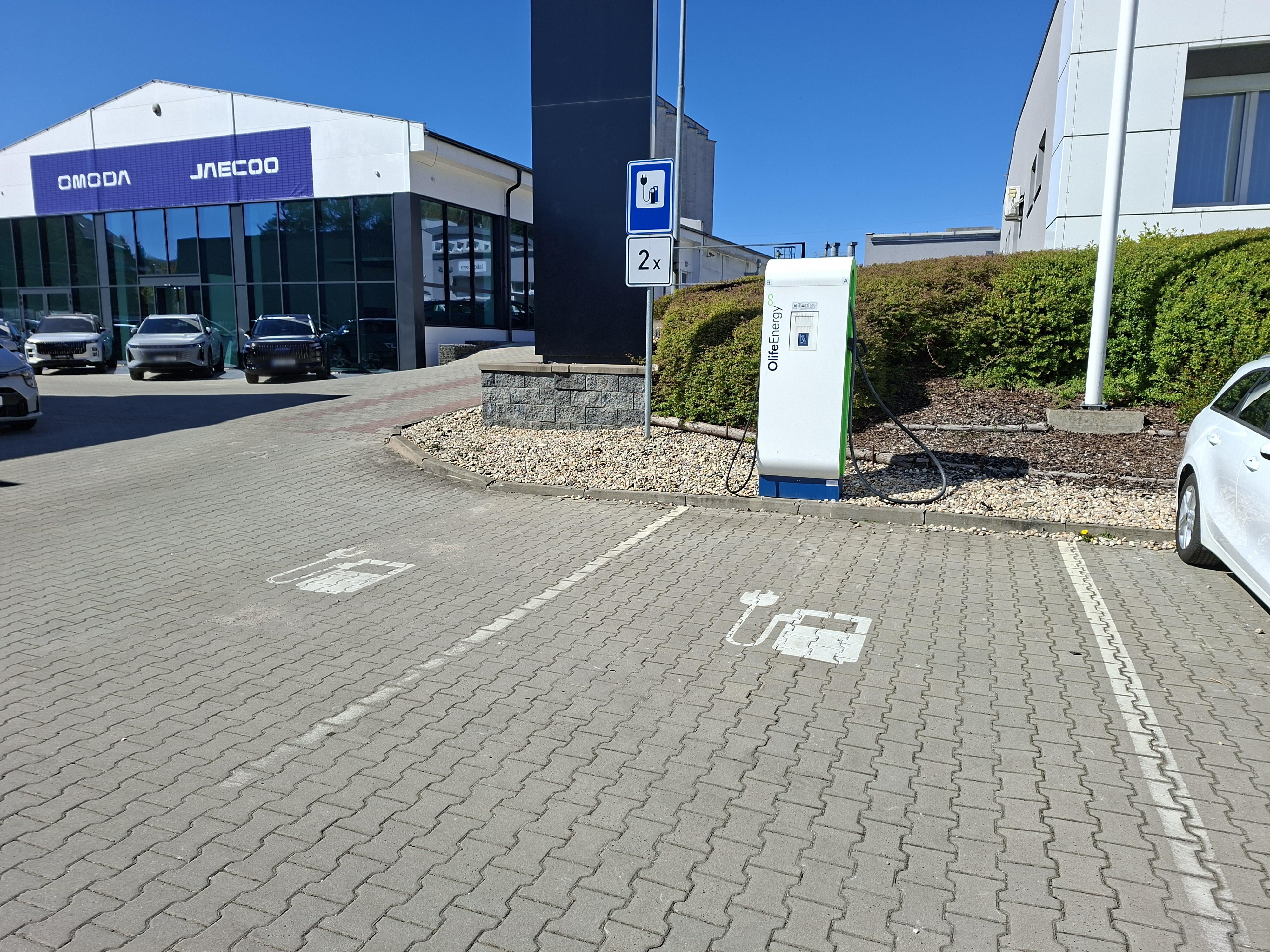 Dobíjecí stanice innogy
