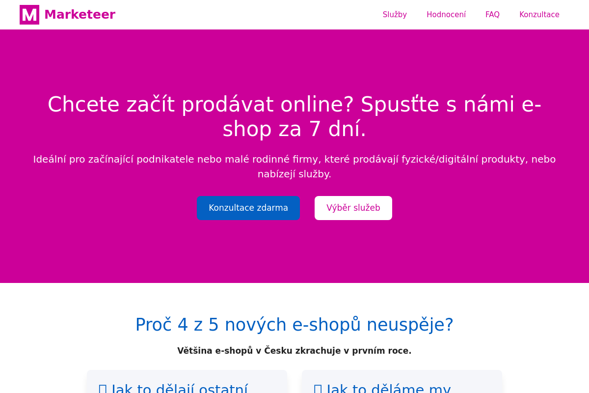 Digitální agentura Marketeer foto 1