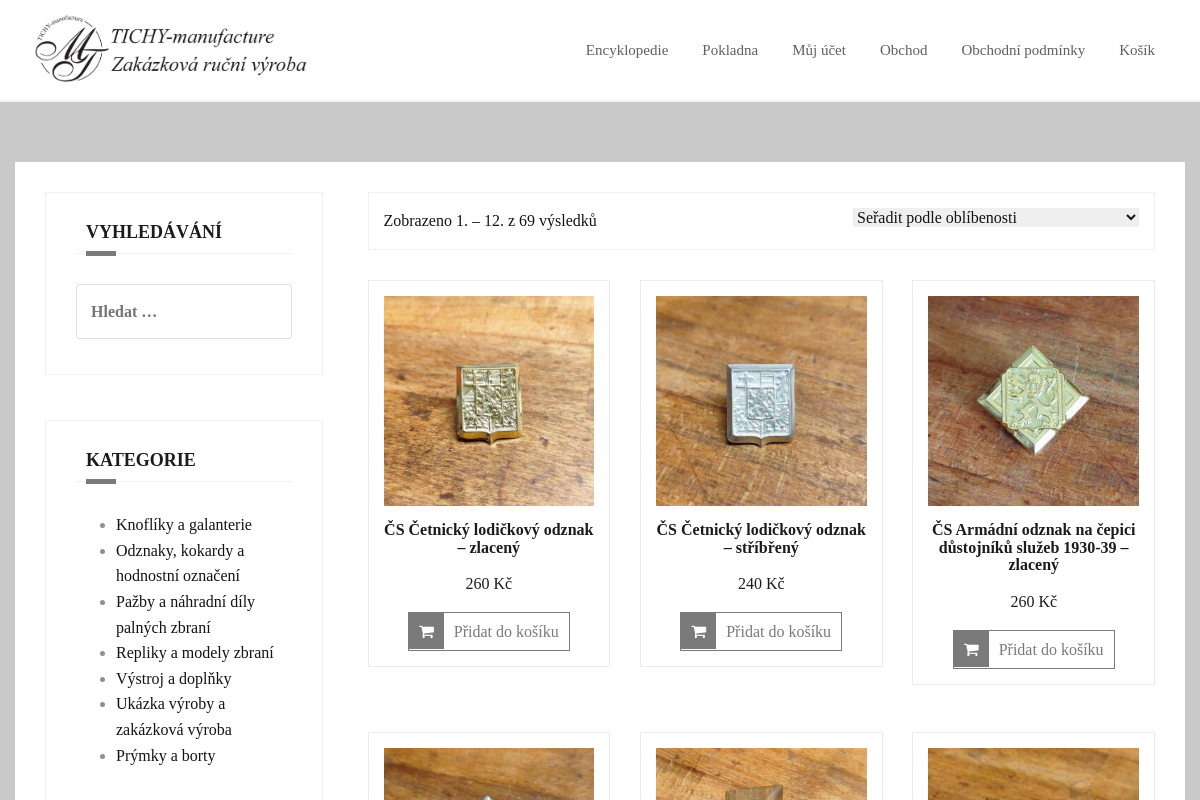 Tichy-Manufacture.cz