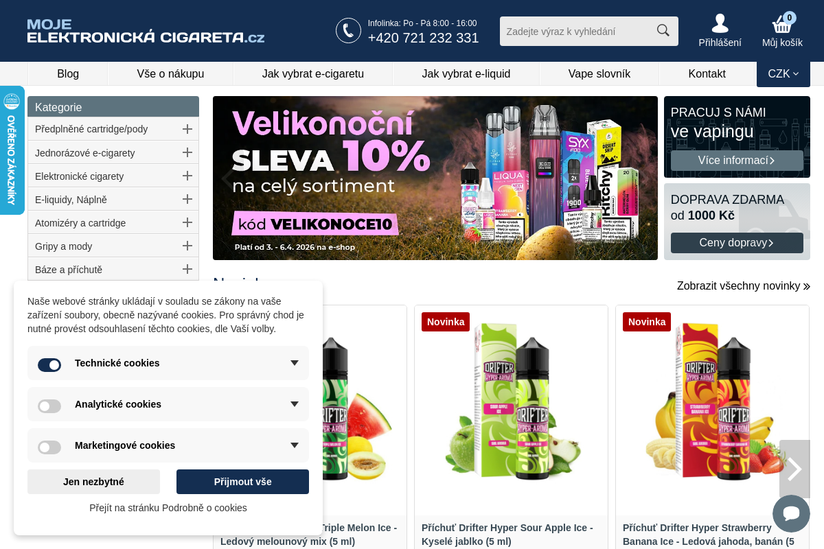 Mojeelektronickacigareta.cz