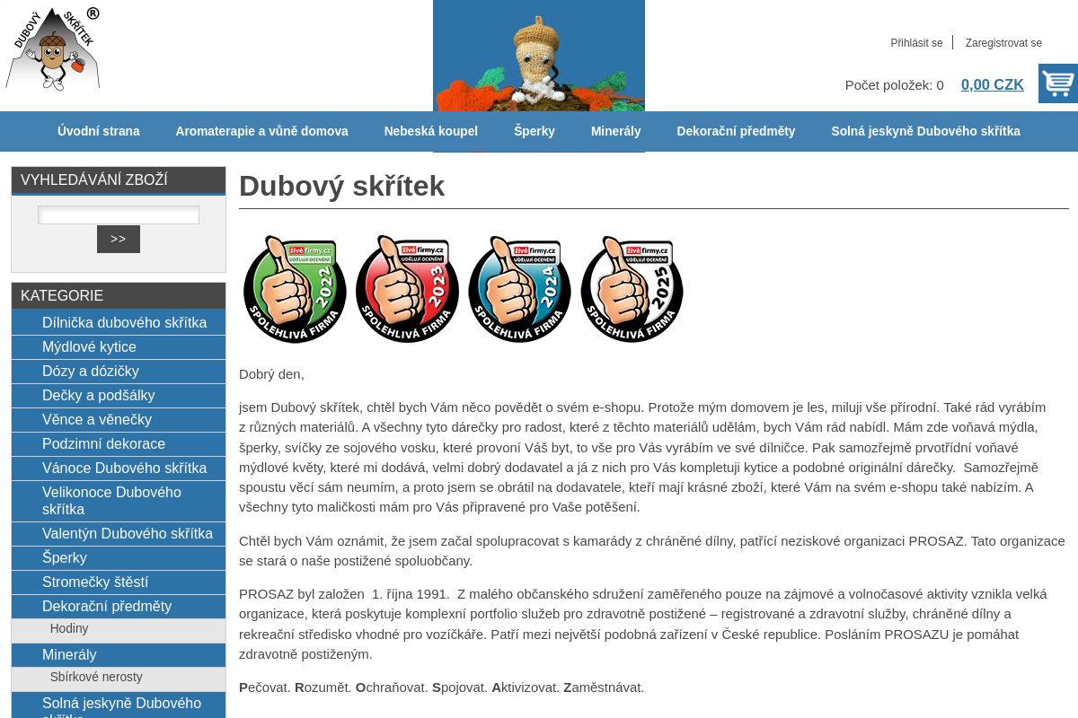 Dubový skřítek s.r.o.