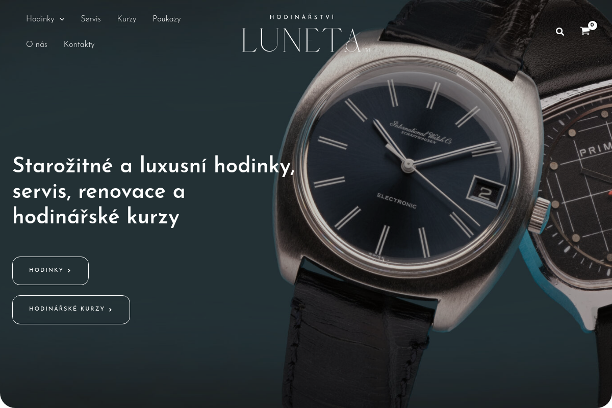 Hodinářství Luneta