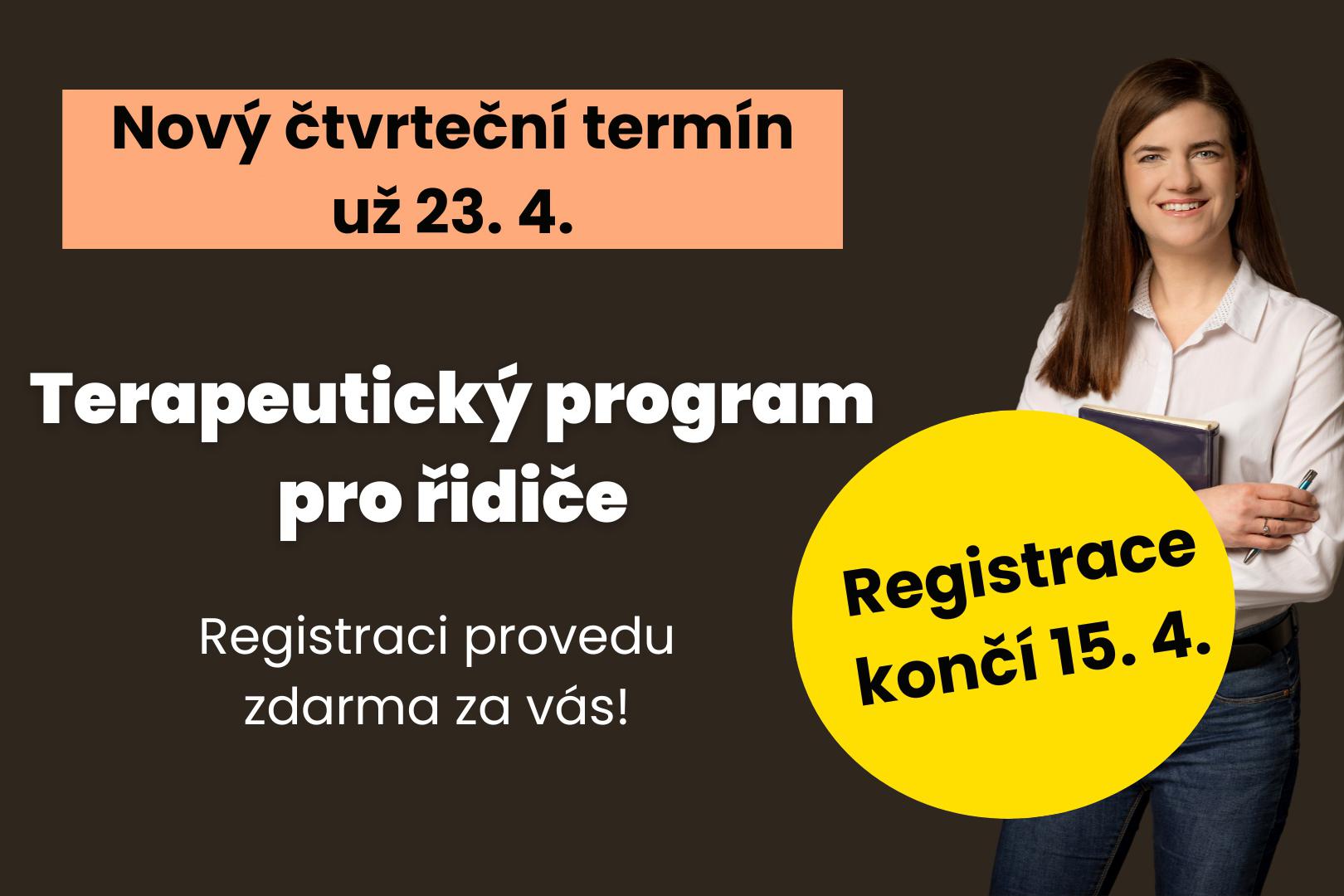 Program startuje  23. 4. – přihlášení do středy!