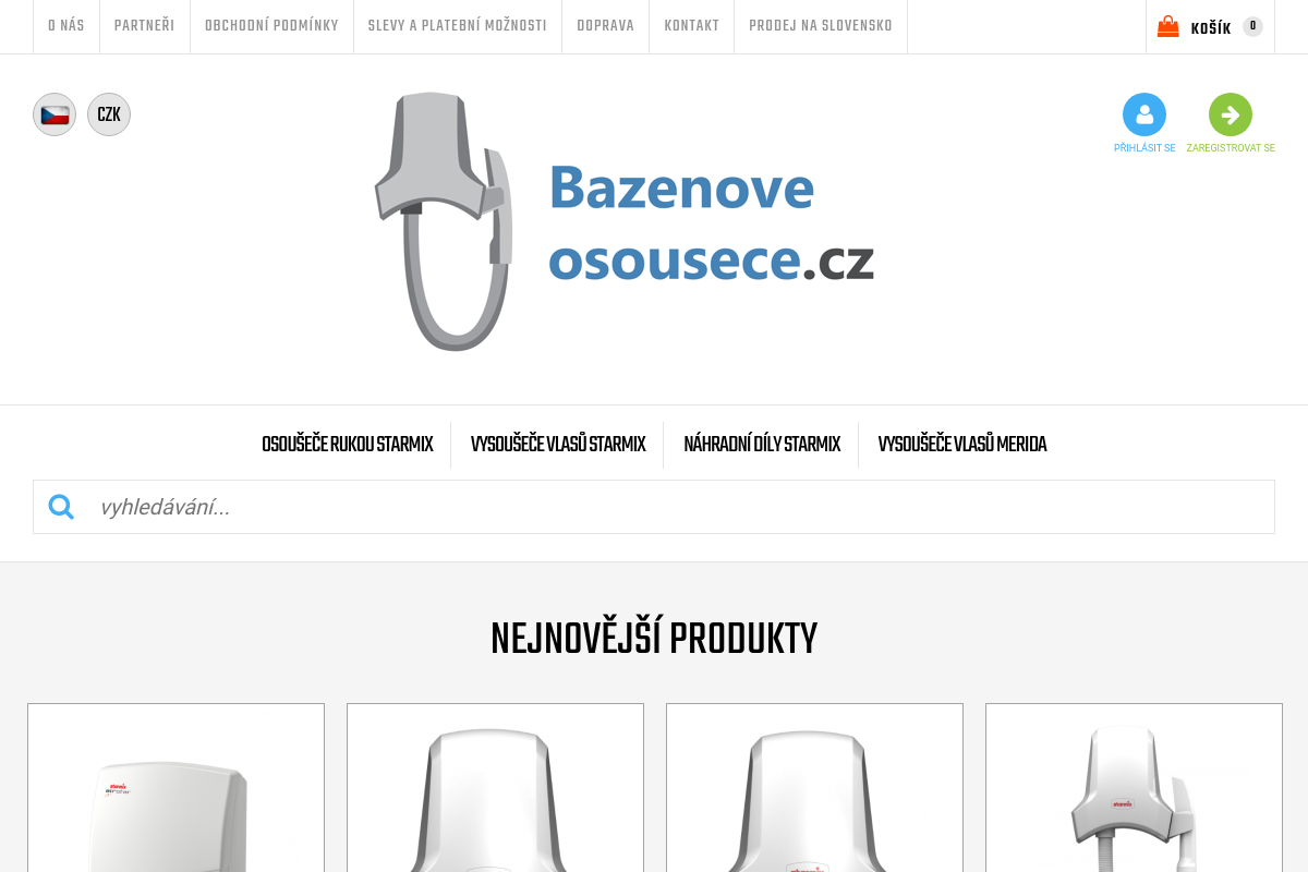 Bazenoveosousece.cz