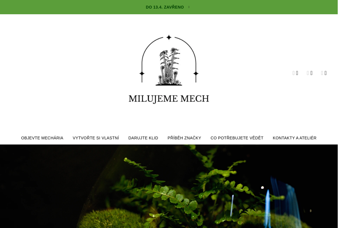 Milujeme mech | e-shop