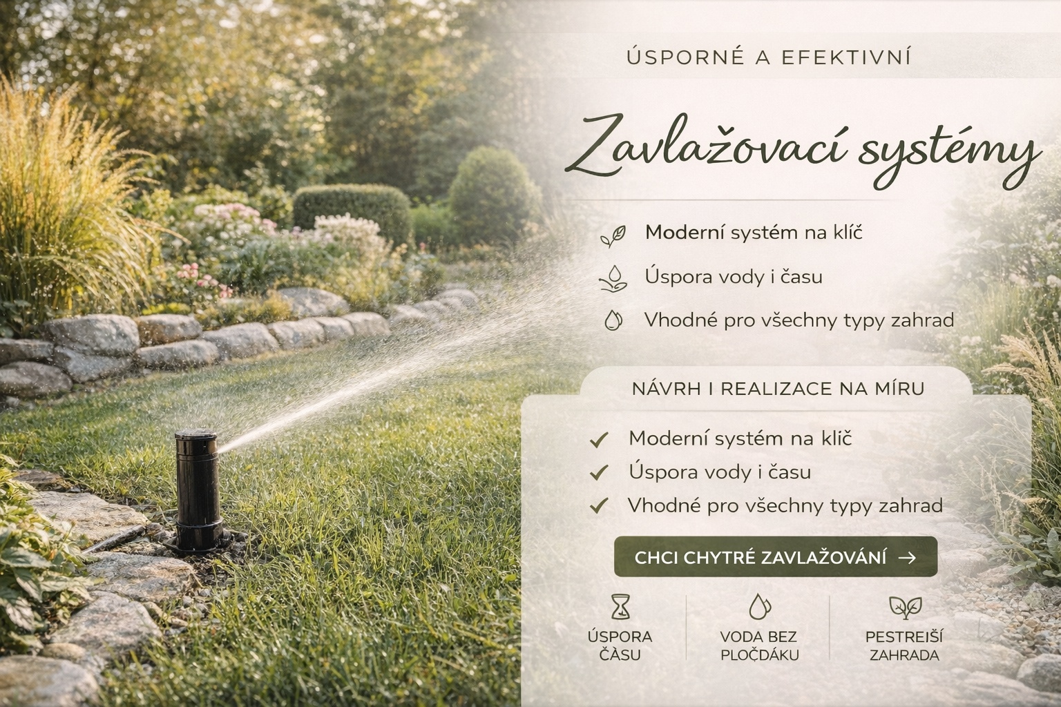 Zavlažovací systémy